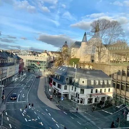 Apartman Zentrale Maisonette Mit Dachterrasse & Netflix Siegen